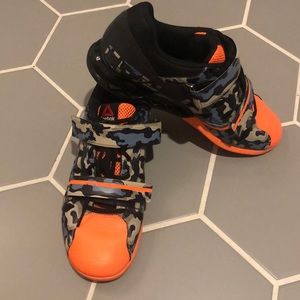 Reebok CrossFit Powerlifting shoes orange camo 11